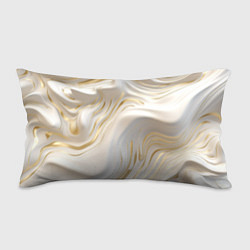 Подушка-антистресс Бежевая абстракция, цвет: 3D-принт