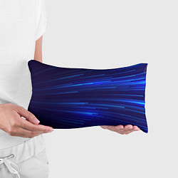 Подушка-антистресс Яркие неоновые полосы - минимализм, цвет: 3D-принт — фото 2
