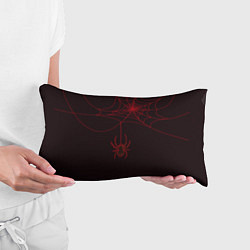 Подушка-антистресс Красная паутина, цвет: 3D-принт — фото 2