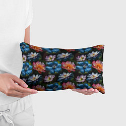 Подушка-антистресс Капли на цветах, цвет: 3D-принт — фото 2