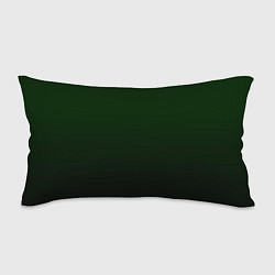 Подушка-антистресс Тёмный лесной зелёный градиент, цвет: 3D-принт