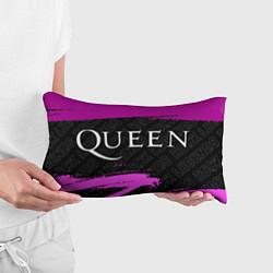 Подушка-антистресс Queen rock legends по-горизонтали, цвет: 3D-принт — фото 2