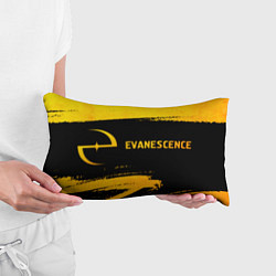 Подушка-антистресс Evanescence - gold gradient по-горизонтали, цвет: 3D-принт — фото 2