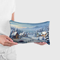 Подушка-антистресс Зимнее настроение, цвет: 3D-принт — фото 2