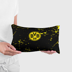 Подушка-антистресс Borussia yellow splash, цвет: 3D-принт — фото 2
