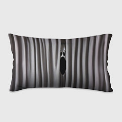 Подушка-антистресс Призрак в серых шторах, цвет: 3D-принт