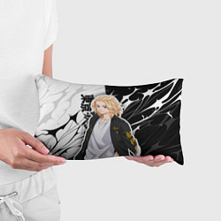 Подушка-антистресс Майки из токийских мстителей - абстракция, цвет: 3D-принт — фото 2