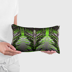 Подушка-антистресс Киберпанк доспех зелёный, цвет: 3D-принт — фото 2