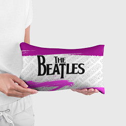 Подушка-антистресс The Beatles rock legends по-горизонтали, цвет: 3D-принт — фото 2