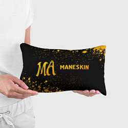Подушка-антистресс Maneskin - gold gradient по-горизонтали, цвет: 3D-принт — фото 2