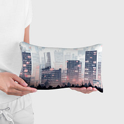 Подушка-антистресс Безмятежный город, цвет: 3D-принт — фото 2