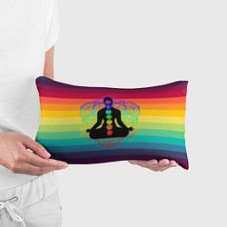 Подушка-антистресс Символ кундалини йоги - чакры исцеления, цвет: 3D-принт — фото 2