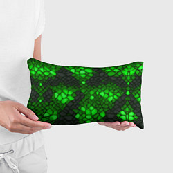 Подушка-антистресс Зелёный трескающийся камень, цвет: 3D-принт — фото 2
