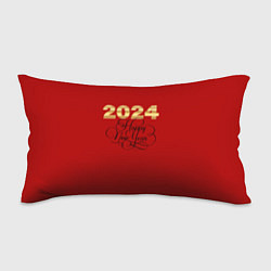 Подушка-антистресс С Новым годом 2024, цвет: 3D-принт