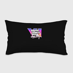 Подушка-антистресс Gta 6 vice city logo, цвет: 3D-принт