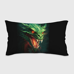 Подушка-антистресс Древний злой зеленый дракон, цвет: 3D-принт
