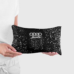 Подушка-антистресс Audi белая краска авто спорт, цвет: 3D-принт — фото 2
