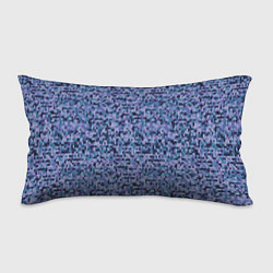 Подушка-антистресс Синий узор вязанного трикотажного полотна, цвет: 3D-принт
