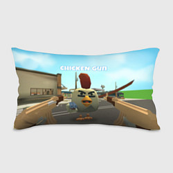Подушка-антистресс Chicken Gun - shooter, цвет: 3D-принт