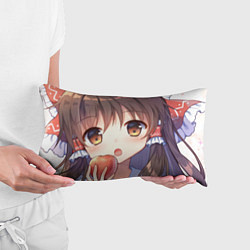 Подушка-антистресс Touhou Project Рейму яблоко, цвет: 3D-принт — фото 2