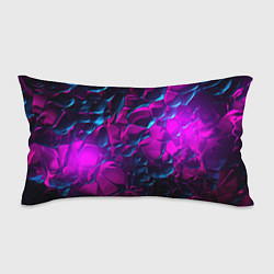 Подушка-антистресс Кислотная яркая абстракция в камуфляжном стиле фио