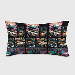 Подушка-антистресс Japanese jdm art, цвет: 3D-принт