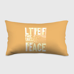 Подушка-антистресс Let there be peace, цвет: 3D-принт