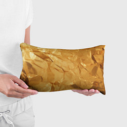 Подушка-антистресс Золотая поверхность камня, цвет: 3D-принт — фото 2