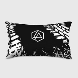 Подушка-антистресс Linkin park краски текстура рок, цвет: 3D-принт