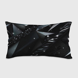 Подушка-антистресс Black luxury abstract, цвет: 3D-принт