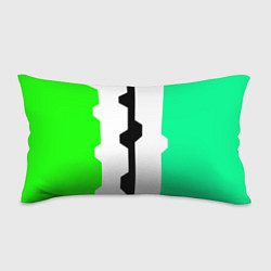 Подушка-антистресс Техно линии зелёный, цвет: 3D-принт