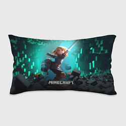 Подушка-антистресс Персонаж Minecraft с мечом, цвет: 3D-принт