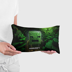 Подушка-антистресс Minecraft зеленый персонаж в пещере, цвет: 3D-принт — фото 2