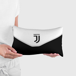 Подушка-антистресс Juventus black geometry sport, цвет: 3D-принт — фото 2