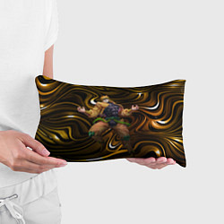 Подушка-антистресс Дио Брандо из Невероятных ДжоДжо, цвет: 3D-принт — фото 2