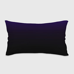 Подушка-антистресс Фиолетово-чёрный тёмный градиент, цвет: 3D-принт