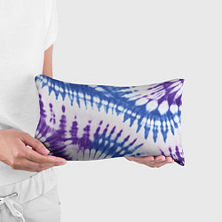 Подушка-антистресс Сине-фиолетовый узор тай дай, цвет: 3D-принт — фото 2