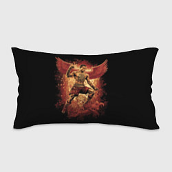 Подушка-антистресс Муай-Тай боец с крыльями сзади, цвет: 3D-принт