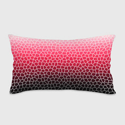Подушка-антистресс Крупная мозаика розовый градиент, цвет: 3D-принт