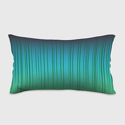 Подушка-антистресс Хаотичные зеленые линии, цвет: 3D-принт