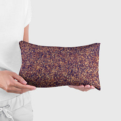 Подушка-антистресс Драгоценный фиолетово-медный абстракция, цвет: 3D-принт — фото 2