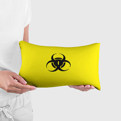 Подушка-антистресс Warning Danger Опасность паранормальных существ, цвет: 3D-принт — фото 2