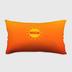 Подушка-антистресс Orange sunshine reggae, цвет: 3D-принт