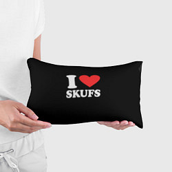 Подушка-антистресс I love skufs, цвет: 3D-принт — фото 2