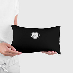 Подушка-антистресс FIAT logo white, цвет: 3D-принт — фото 2