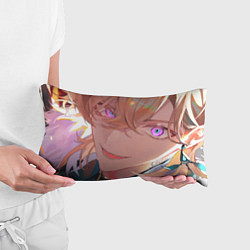 Подушка-антистресс Honkai Star Rail Aventurine smile, цвет: 3D-принт — фото 2