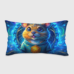 Подушка-антистресс Криптовалютный хомяк, цвет: 3D-принт