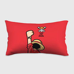 Подушка-антистресс One Piece - captain Monkey D Luffy, цвет: 3D-принт