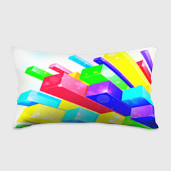 Подушка-антистресс Цветные столбы, цвет: 3D-принт