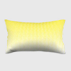 Подушка-антистресс Вертикальные волнистые линии, цвет: 3D-принт